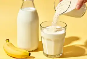 banana powder in Fresh Milk banana powder in Fresh Milk
