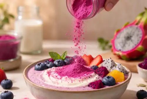 Dragon Fruit Powder In Superfood Blends Dragon Fruit Powder In Superfood Blends