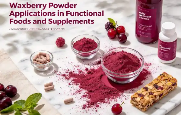 Waxberry Powder Applications in Functional Foods And Supplements